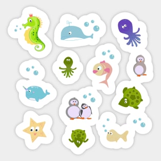 Sea life Sticker